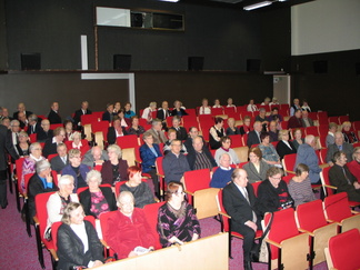 Yleisöä  meidän 45-vuotisjuhlassa. Kiitos vielä kaikille osallistujille.